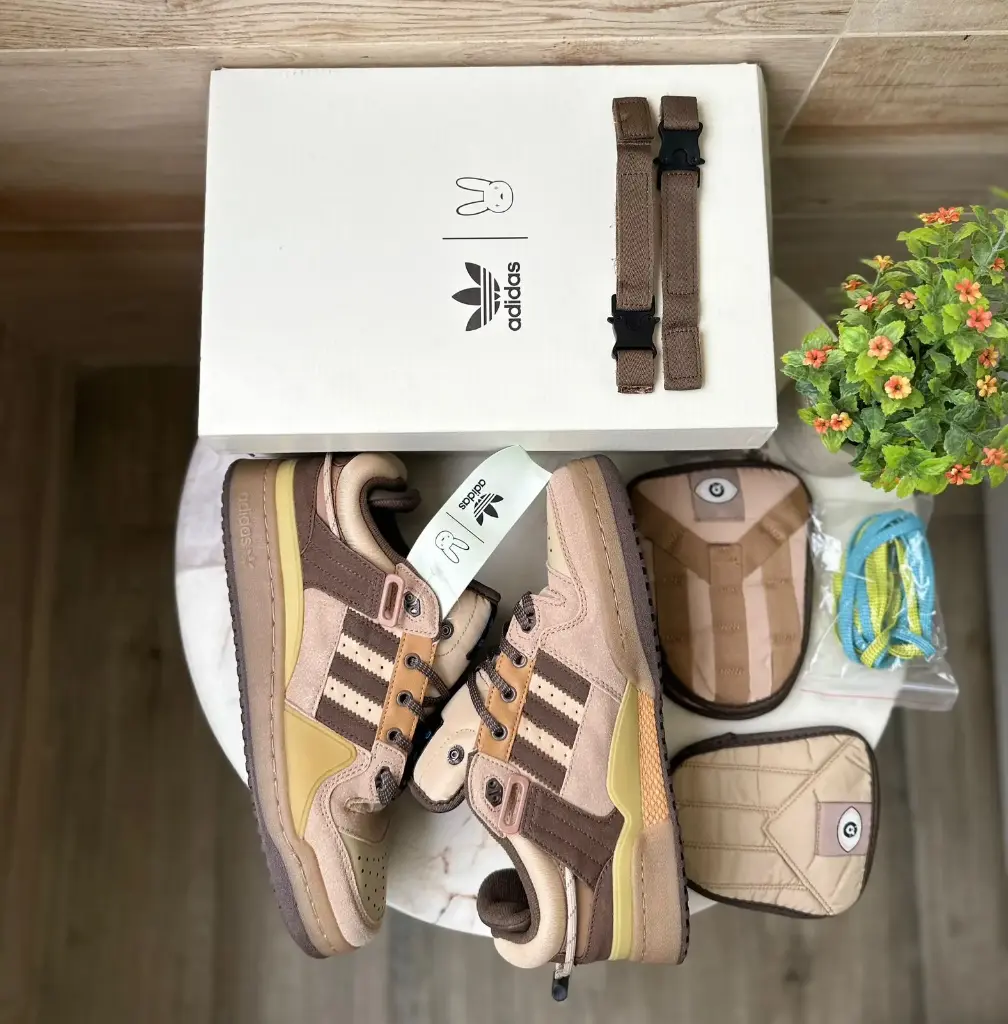 ADIDAS FORUM BAD BUNNY BROWN🖤🖤