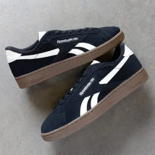 Reebok Club C Black Grounds Trainers (Master Quality)